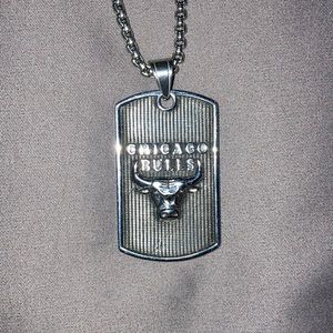Chicago Bulls Dog-tag Necklace